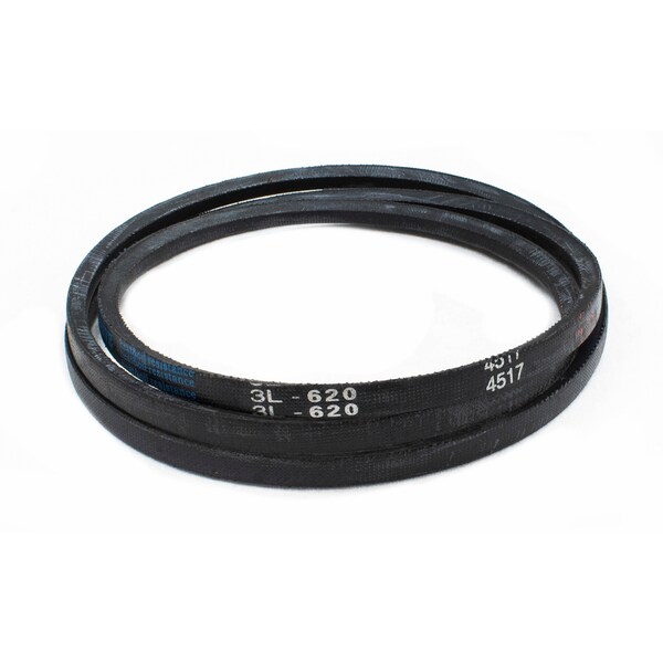 D&D 3L620 FHP V-Belt, 62 in Outside Length, 3/8 in Top Width, 7/32 in Thickness, 1 Ribs 3L620 - main